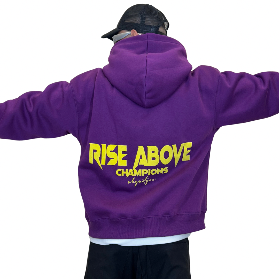 RISE ABOVE CHAMPIONS - FELPA BOXI FIT