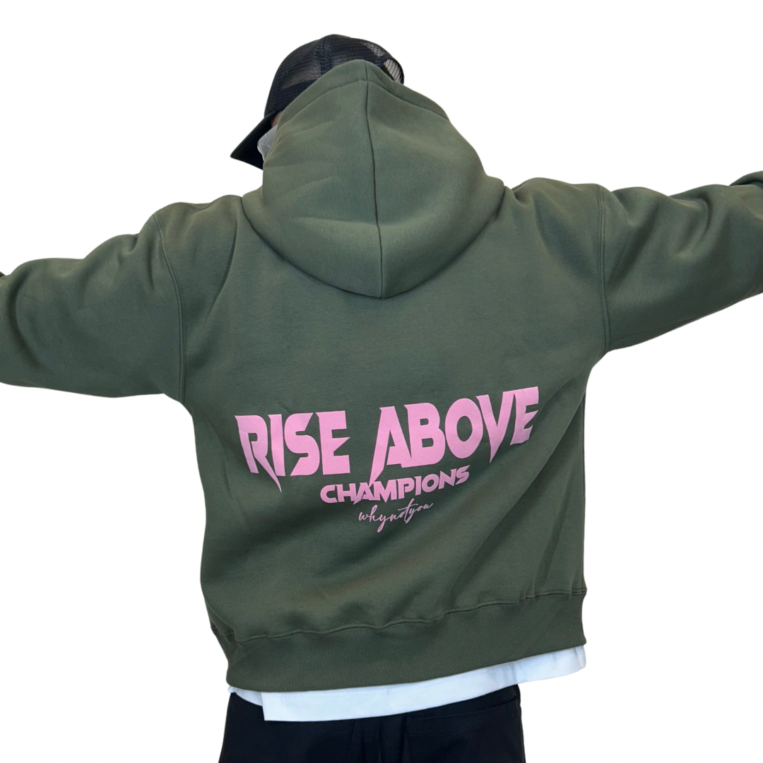 RISE ABOVE CHAMPIONS - FELPA BOXI FIT