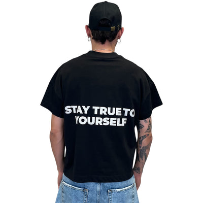 STAY TRUE TO YOURSELF - T-SHIRT CROPFIT